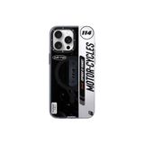 Youngkit iPhone 14 Pro Max Uyumlu Kılıf Magsafe ile Uyumlu Youngkit Motorcycle Legend Serisi Kapak Siyah