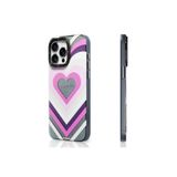 Youngkit iPhone 14 Pro Max Uyumlu Kılıf Magsafe ile Uyumlu Youngkit Star Dazzle Serisi Kapak Pembe