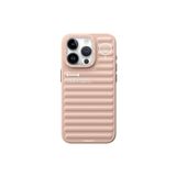 Youngkit iPhone 14 Pro Max Uyumlu Kılıf Mat Renkli Tasarım YoungKit Original Serisi Kapak Pembe