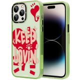 YoungKit iPhone 14 Pro Max Uyumlu Kılıf Mutlu Mod Figürlü Happy Mood Serisi Kapak