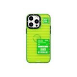 Youngkit İphone 14 Pro Max Uyumlu Kılıf Şeffaf Renkli Tasarım Fluorite Serisi Kapak, Siyah