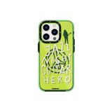 YoungKit iPhone 14 Pro Max Uyumlu Kılıf Şeffaf Renkli Yazı Temalı Tasarım Youngkit Jazz Serisi Kapak