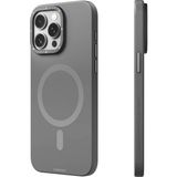 YoungKit iPhone 14 Pro Max Uyumlu Kılıf Velvet Magnet Serisi Kapak Gri