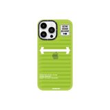Youngkit iPhone 14 Pro Max Uyumlu Kılıf YoungKit Luggage FireFly Serisi Kapak, Yeşil