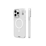 Youngkit iPhone 14 Pro Uyumlu Kılıf Magsafe ile Uyumlu Standlı YoungKit Hermit Bracket Serisi Kapak, Beyaz