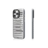 Youngkit iPhone 14 Pro Uyumlu Kılıf Magsafe ile Uyumlu Youngkit Fishing Serisi Kapak Gri