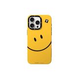 Youngkit iPhone 14 Pro Uyumlu Kılıf Magsafe Özellikli Sunshine Tasarımlı Youngkit Daily Happy Serisi Sarı