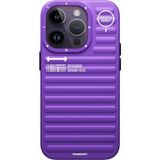 Youngkit iPhone 14 Pro Uyumlu Kılıf Mat Renkli Tasarım YoungKit Original Serisi Kapak Mor