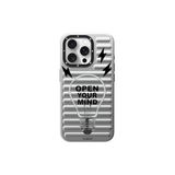 Youngkit iPhone 14 Pro Uyumlu Kılıf Max Magsafe ile Uyumlu Youngkit Open Mind Serisi Kapak Gümüş