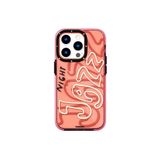 YoungKit iPhone 14 Pro Uyumlu Kılıf Şeffaf Renkli Yazı Temalı Tasarım Youngkit Jazz Serisi Kapak