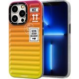 Youngkit iPhone 14 Pro Uyumlu Kılıf YoungKit The Secret Color Serisi Kapak, Turuncu