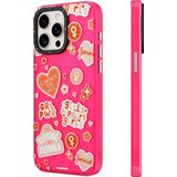 Youngkit İphone 14 Uyumlu Kılıf Bethany Green Tasarımlı Youngkit Sweet Language Kapak Pembe