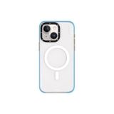 Youngkit iPhone 15 Kılıf Magsafe ile Uyumlu Youngkit Jiansha Serisi Kapak Mavi
