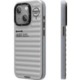 Youngkit İphone 15 Kılıf Mat Renkli Tasarım Youngkit Original Serisi Kapak Gümüş