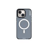 Youngkit iPhone 15 Plus Uyumlu Kılıf Magsafe ile Uyumlu YoungKit Crystal Color Serisi Kapak Siyah