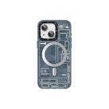 Youngkit iPhone 15 Plus Uyumlu Kılıf Magsafe ile Uyumlu YoungKit Technology Serisi Kapak Siyah