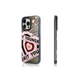 Youngkit iPhone 15 Pro Kılıf Magsafe ile Uyumlu Airbagli Çift Katmanlı Youngkit Flipped Serisi Açık Pembe