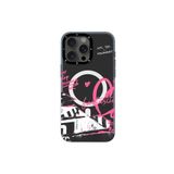 Youngkit iPhone 15 Pro Max Uyumlu Kılıf Magsafe ile Uyumlu Shu Tasarımlı Youngkit Dreamland Serisi Siyah