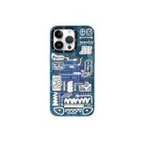 Youngkit iPhone 15 Pro Max Uyumlu Kılıf Magsafe ile Uyumlu Youngkit Dark Matter Serisi Kapak Mavi