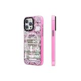 Youngkit iPhone 15 Pro Max Uyumlu Kılıf Magsafe ile Uyumlu Youngkit Dark Matter Serisi Kapak Pembe