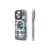 Youngkit iPhone 15 Pro Max Uyumlu Kılıf Magsafe ile Uyumlu Youngkit Dark Matter Serisi Kapak Siyah