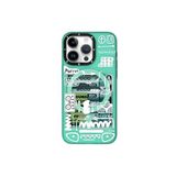 Youngkit iPhone 15 Pro Max Uyumlu Kılıf Magsafe ile Uyumlu Youngkit Dark Matter Serisi Kapak Turkuaz