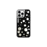Youngkit iPhone 15 Pro Max Uyumlu Kılıf Magsafe ile Uyumlu Youngkit Quicksand Beads Serisi Kapak Siyah