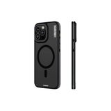 Youngkit iPhone 15 Pro Max Uyumlu Kılıf Magsafe ile Uyumlu Youngkit Rock Sand Serisi Kapak Siyah