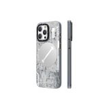 Youngkit iPhone 15 Pro Max Uyumlu Kılıf Magsafe ile Uyumlu YoungKit Technology Serisi Kapak Beyaz