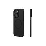 Youngkit iPhone 15 Pro Max Uyumlu Kılıf Magsafe ile Uyumlu Youngkit Velvet Magnet Serisi Kapak Siyah, 8683886850239