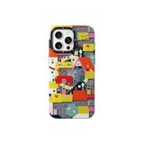 Youngkit iPhone 15 Pro Max Uyumlu Kılıf Magsafe Özellikli Bee Brown Youngkit Colorful Life Serisi Kapak Sarı