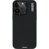 YoungKit iPhone 15 Pro Uyumlu Kılıf Buzlu Mat Tasarım Youngkit Hidden Sand Serisi Kapak Siyah