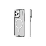 Youngkit iPhone 15 Pro Uyumlu Kılıf Magsafe ile Uyumlu Youngkit Rock Sand Serisi Kapak Gri