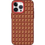 Youngkit İphone 15 Pro Uyumlu Kılıf Magsafe Özellikli Kevlar 1500D Youngkit Auspicious Loong Serisi Kırmızı