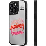 Youngkit İphone 15 Pro Uyumlu Kılıf Tobias Fonseca Tasarımlı Youngkit Mirror Kapak Pembe