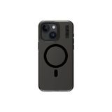 Youngkit iPhone 15 Uyumlu Kılıf Magsafe ile Uyumlu Şeffaf Youngkit Crystal Shield Serisi Kapak Siyah