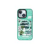 Youngkit iPhone 15 Uyumlu Kılıf Magsafe ile Uyumlu Youngkit Dark Matter Serisi Kapak Turkuaz