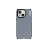 Youngkit İphone 15 Uyumlu Kılıf Pürüzsüz Düz Arka Yüzey Youngkit Crystal Color Serisi Kapak Siyah