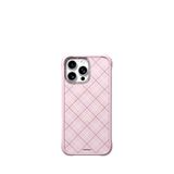 YoungKit iPhone 16 Pro Argyle Serisi Magsafe Uyumlu Pembe Telefon Kılıfı