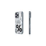 Youngkit İphone 16 Pro Max Uyumlu Kılıf Magsafe ile Uyumlu Mathematical Serisi Kapak Gümüş