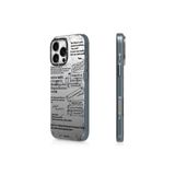 Youngkit iPhone 16 Pro Max Uyumlu Kılıf Magsafe ile Uyumlu Youngkit Literary Serisi Classic Kapak Gri