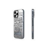 Youngkit iPhone 16 Pro Max Uyumlu Kılıf Magsafe ile Uyumlu Youngkit Literary Serisi Retro Magz Kapak Gri