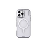 Youngkit iPhone 16 Pro Uyumlu Kılıf Magsafe ile Uyumlu Youngkit Rock Sand Serisi Kapak Gri