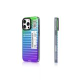 Youngkit iPhone 16 Pro Uyumlu Kılıf Renk Geçişli Youngkit The Secret Color Serisi Kapak Mavi