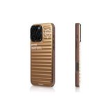 Youngkit iPhone 16 Pro Uyumlu Magsafe ile Uyumlu Kılıf Mat Renkli Tasarım Youngkit Original Serisi Gold