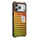 YOUNGKIT iPhone 17 Pro ile uyumlu Kılıf YoungKit The Secret Color Serisi Kapak Turuncu