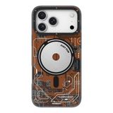 Youngkit İphone 17 Pro Max Kılıf M-Safeli Kamera Denetim Butonlu Youngkit Technology Serisi Kapak Turuncu