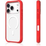 Youngkit İphone 17 Pro Max Uyumlu Kılıf M-Safe Özellikli Airbagli Dynamic 2 Serisi Kapak Kırmızı