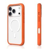 Youngkit İphone 17 Pro Max Uyumlu Kılıf M-Safe Özellikli Airbagli Dynamic 2 Serisi Kapak Turuncu