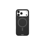 Youngkit İphone 17 Pro Max Uyumlu Kılıf M-Safe Özellikli Kamera Standlı Gel Cream Serisi Kapak Siyah